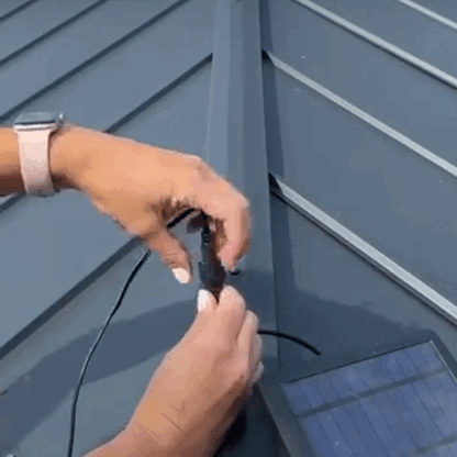 Guirnalda de bombillos solar x 15 metros