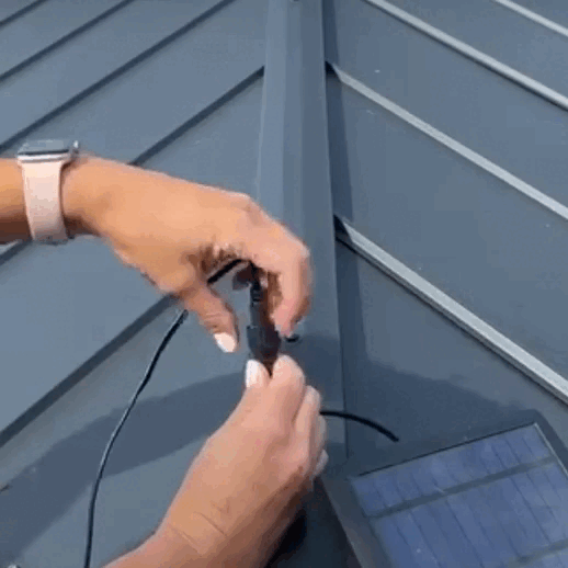 Guirnalda de bombillos solar x 15 metros