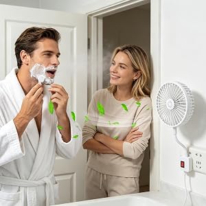 FlexiBrisa™ – Mini Ventilador Flexible de Enchufe
