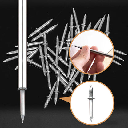 Instalaciones invisibles, sin marcas con el Kit de 50 clavos doble punta