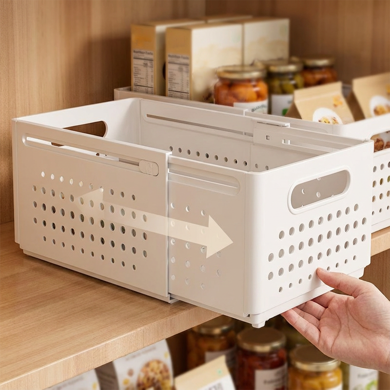 Duplica tu espacio en segundos con los ModuBox®: Organizadores extensibles y ajustables