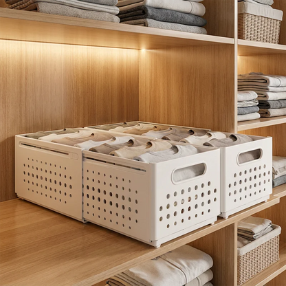 Duplica tu espacio en segundos con los ModuBox®: Organizadores extensibles y ajustables