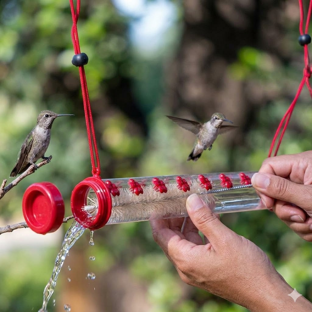 Santuario Colibrí™ | Comedero para Colibríes de 14 Flores